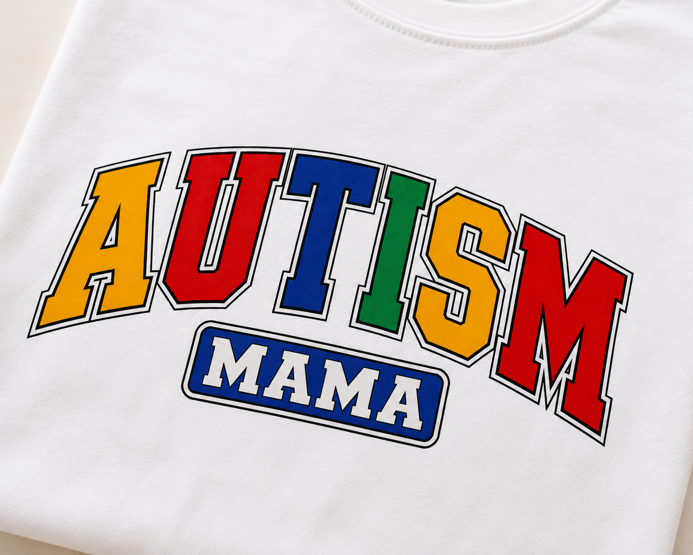 Autism Mama T-Shirt | Colorful Autism Awareness Shirt | Autism Mom Graphic Tee | Special Needs Parent Shirt
